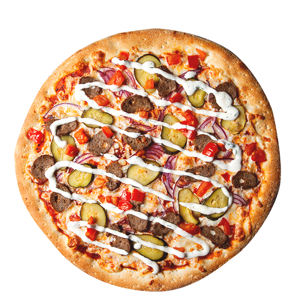 Кебаб пицца